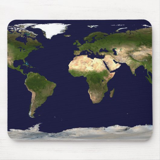 Tapis De Souris Surface terrestre, Eau faible et Topogra ombragé (Devant)
