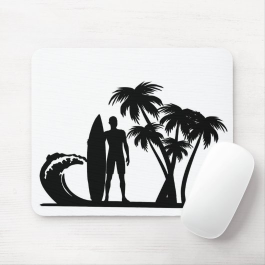 Tapis De Souris Surfer (Avec souris)