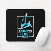 Tapis De Souris Surfer Addicité Au Vent (Avec souris)