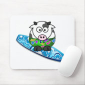 Tapis De Souris Surfer cow (Avec souris)
