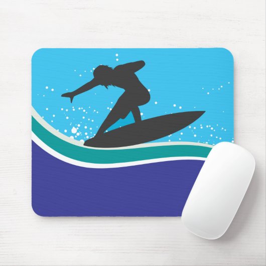 Tapis De Souris Surfer Mousepad (Avec souris)