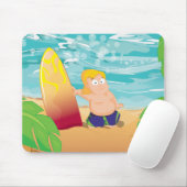 Tapis De Souris Surfeur (Avec souris)