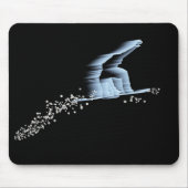 Tapis De Souris Surfeur Mousepad (Devant)