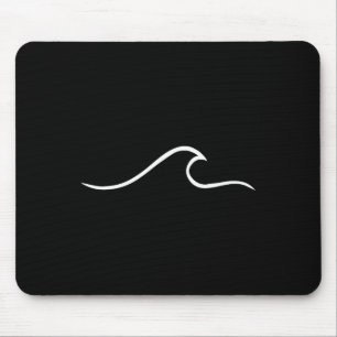 Tapis De Souris Surfeur surfant sur une vague de plage pour garçon