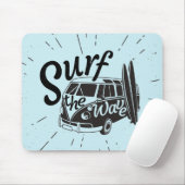 Tapis De Souris Surfez la vague (Avec souris)