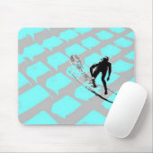 Tapis De Souris Surfin le Mousepad net (Avec souris)