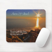 Tapis De Souris Surgissez et brillez ! Mousepad d'écriture sainte (Avec souris)