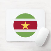 Tapis De Souris Suriname Flag (Avec souris)