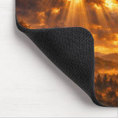Tapis De Souris Surplomb de l'aube de feu (Coin)