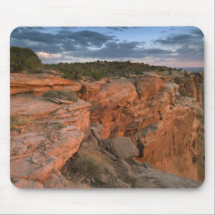 Tapis De Souris Surplomb du canyon dans l'Island in the sky