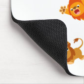 Tapis De Souris "Surprise ! !" Cartoon mignon Lions Mousepad (Coin)