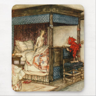 Tapis De Souris Surprise de gnome par Arthur Rackham