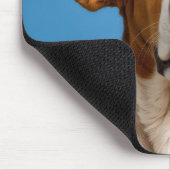 Tapis De Souris Surprised Basset Hound (Coin)