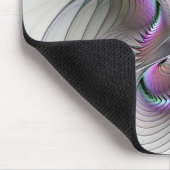 Tapis De Souris Surreal Shy Beauty Moderne Art Fractal Abstrait (Coin)