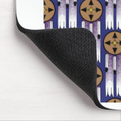 Tapis De Souris Surveillance du bouclier (Coin)