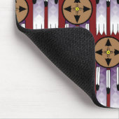 Tapis De Souris Surveillance du bouclier (Coin)