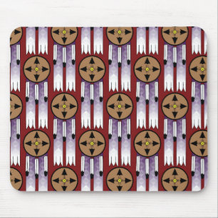 Tapis De Souris Surveillance du bouclier