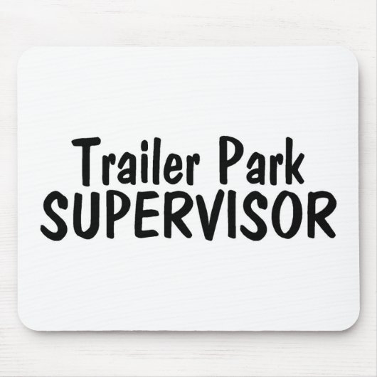 Tapis De Souris Surveillant de terrain de caravaning (Devant)