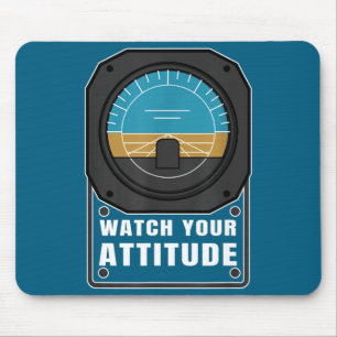 Tapis De Souris Surveillez votre attitude cadeau d'anniversaire av