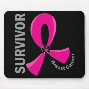 Tapis De Souris Survivant 12 de cancer du sein