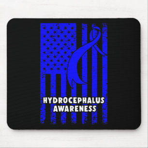 Tapis De Souris Survivant de l'hydrocéphalie Guerrier de sensibili