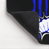 Tapis De Souris Survivant de l'hydrocéphalie Inspirer le guerrier  (Coin)