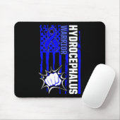 Tapis De Souris Survivant de l'hydrocéphalie Inspirer le guerrier  (Avec souris)