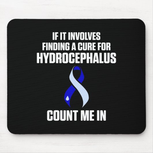 Tapis De Souris Survivant de l'hydrocéphalie Trouver un guerrier d (Devant)