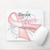 Tapis De Souris Survivant du cancer du sein (Avec souris)