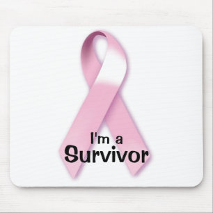 Tapis De Souris Survivant du cancer du sein Mousepad