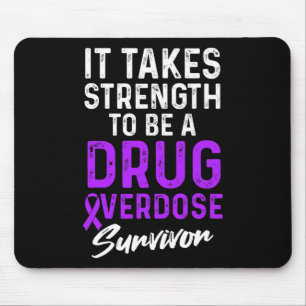 Tapis De Souris Survivant du guerrier de sensibilisation à la surd