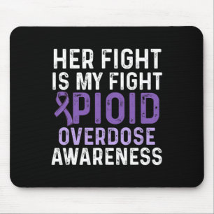 Tapis De Souris Survivant du guerrier de sensibilisation à la surd