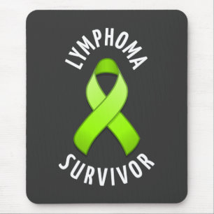 Tapis De Souris Survivant Mousepad de Cancer de lymphome