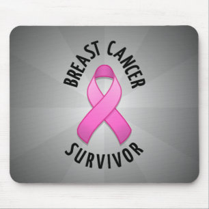 Tapis De Souris Survivant Mousepad de cancer du sein