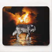 Tapis De Souris "Survivant" Wolf Mousepad (Devant)