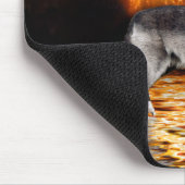 Tapis De Souris "Survivant" Wolf Mousepad (Coin)