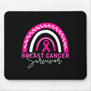 Tapis De Souris Survivante du cancer du sein pour les femmes maman