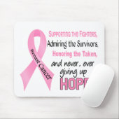 Tapis De Souris Survivants de combattants pris le cancer du sein (Avec souris)