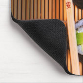 Tapis De Souris Sushi et baguettes en bois (Coin)