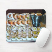 Tapis De Souris Sushi Mousepad (Avec souris)