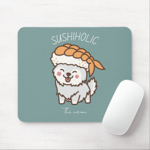 Tapis De Souris sushiholic, chat sushi