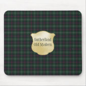 Tapis De Souris Sutherland Old Modern Original Tartan écossais (Devant)