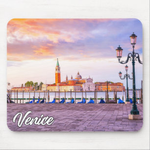 Tapis De Souris Suunset Over Venice, Italie