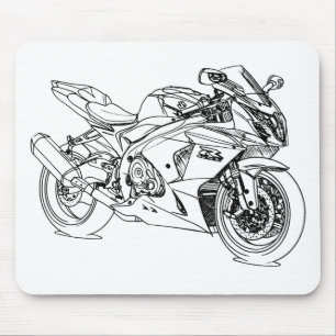 Tapis De Souris Suz GSXR1000 2012