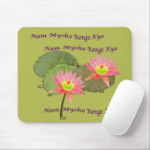 Tapis De Souris SWAAJ NMRK deux Lotus Mousepad (Avec souris)