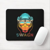 Tapis De Souris Swagn Retro Monkey (Avec souris)