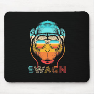 Tapis De Souris Swagn Retro Monkey