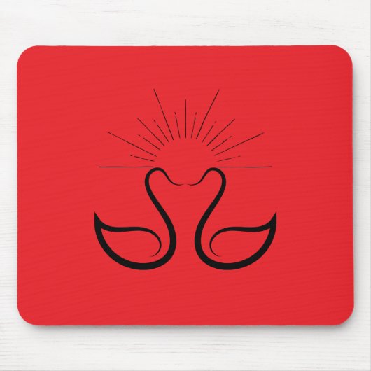 Tapis De Souris Swan Mousepad (Devant)