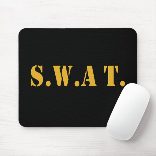 Tapis De Souris Swat Mousepad (Avec souris)