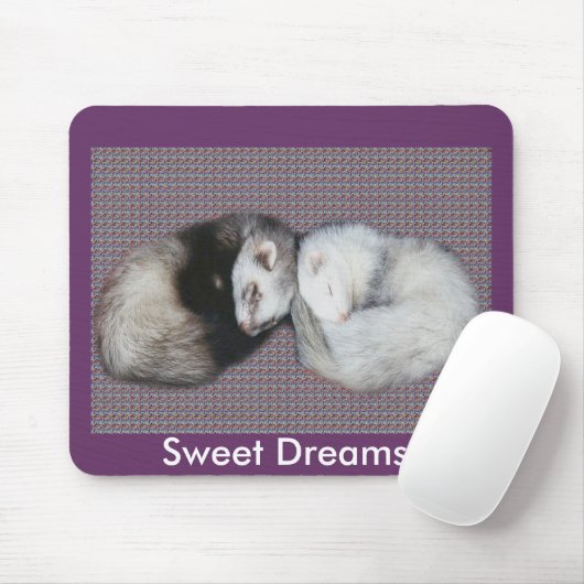 Tapis De Souris Sweams Dreams Ferrets Mousepad (Avec souris)